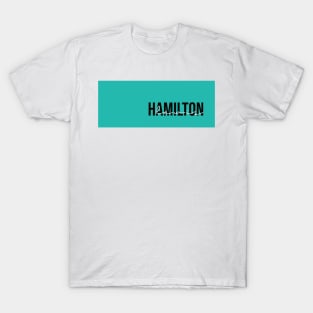 Lewis Hamilton Driver Name - 2022 Season #5 T-Shirt